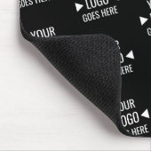 Eenvoudig aangepast bedrijfspatroon Logo Muismat (Hoek)