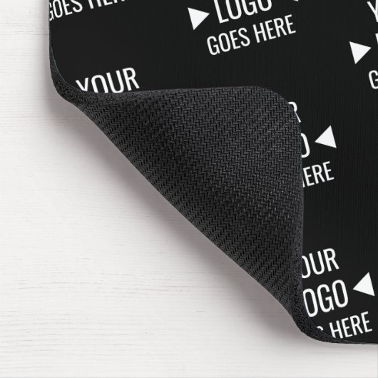 Eenvoudig aangepast bedrijfspatroon Logo Muismat (Hoek)