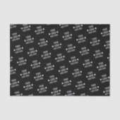 Eenvoudig aangepast bedrijfspatroon Logo Tissuepapier (Voorkant)