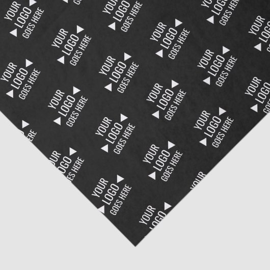 Eenvoudig aangepast bedrijfspatroon Logo Tissuepapier (Detail)