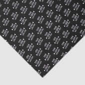 Eenvoudig aangepast bedrijfspatroon Logo Tissuepapier (Detail)