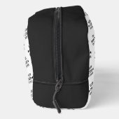 Eenvoudig aangepast bedrijfspatroon Logo Toilettasje (Rechts)