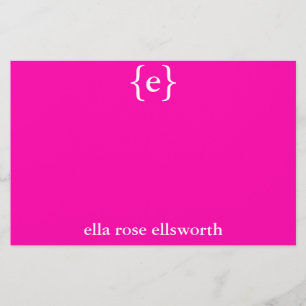 Eenvoudig aangepast Briefpapier