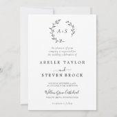 Eenvoudig aangepast fotohuwelijk kaart (Achterkant)