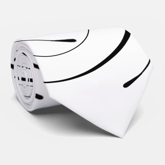 Eenvoudig aangepast Initiaal met schuifwiel Stropdas (Opgerold)