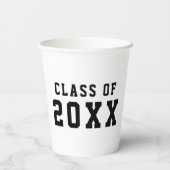 Eenvoudig aangepast kleuromvang in klassen jaar papieren bekers (Achterkant)
