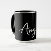 Eenvoudig aangepast mok (Voorkant links)