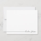 Eenvoudig aangepast notitiekaartje (Voorkant)