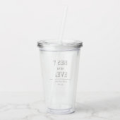 Eenvoudig Aangepast Ontwerp Beste Moeder Ooit Moed Acryl Drinkbeker (Achterkant)