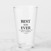 Eenvoudig Aangepast Ontwerp Beste Moeder Ooit Moed Glas (Voorkant)