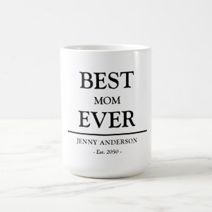 Eenvoudig Aangepast Ontwerp Beste Moeder Ooit Moed Koffiemok