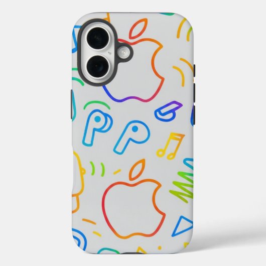 Eenvoudig Aangepast ontwerp gepersonaliseerd Trend Case-Mate iPhone Case (Achterkant)