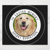 Eenvoudig aangepast pakket bier etiket (Enkel label)