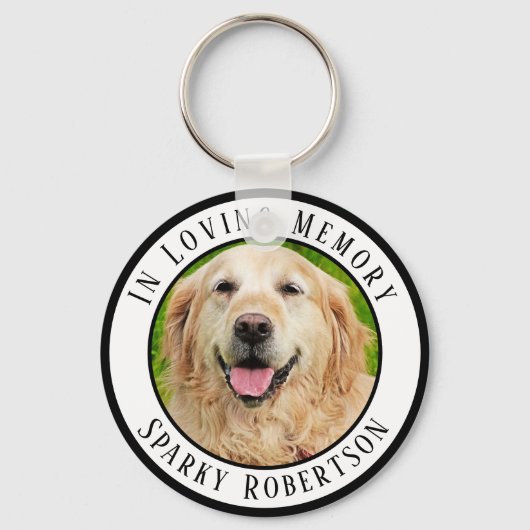 Eenvoudig aangepast pakket sleutelhanger (Voorkant)