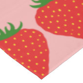Eenvoudig aangepast tafelkleden aardbeien (Gekanteld)