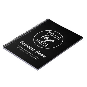 Eenvoudig Aangepast Zakelijk Logo Notitieboek