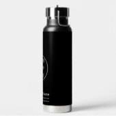 Eenvoudig Aangepast Zakelijk Logo Waterfles (Links)