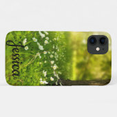 Eenvoudig aangepast zonnige-ventilatorveld Case-Mate iPhone case (Achterkant (horizontaal))