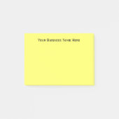 EENVOUDIG Aangepaste bedrijfsnaam Aangepaste kleur Post-it® Notes (Voorkant)