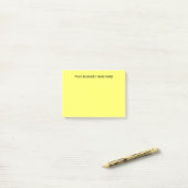 EENVOUDIG Aangepaste bedrijfsnaam Aangepaste kleur Post-it® Notes (Op bureau)