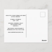 Eenvoudig aangepaste Chic voor zakelijk onroerend  Briefkaart (Achterkant)