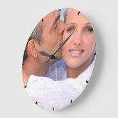 Eenvoudig aangepaste fotoacrylwandklok grote klok (Hoek)