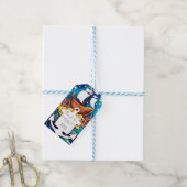 Eenvoudig Aangepaste Pirate Baby shower Cadeaulabel (Met Touw)
