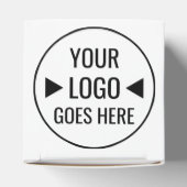 Eenvoudig aangepaste zakelijke Logo Bedankdoosjes (Bovenkant)