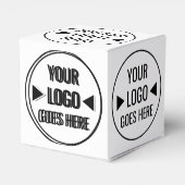 Eenvoudig aangepaste zakelijke Logo Bedankdoosjes (Achterkant)