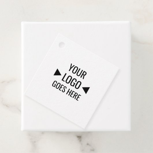 Eenvoudig aangepaste zakelijke Logo Bedankjes Labels (In situ)