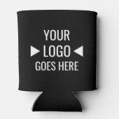 Eenvoudig aangepaste zakelijke Logo Blikjeskoeler (Achterkant)