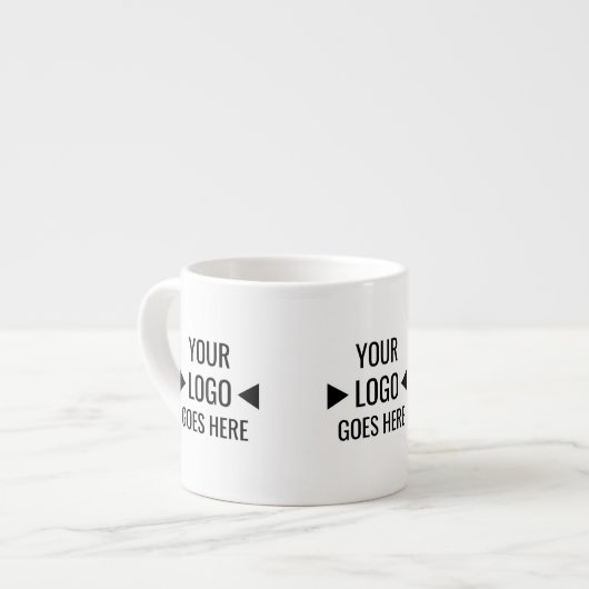 Eenvoudig aangepaste zakelijke Logo Espresso Kop (Links)