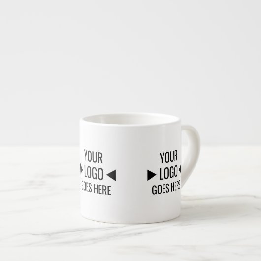 Eenvoudig aangepaste zakelijke Logo Espresso Kop (Voorkant rechts)