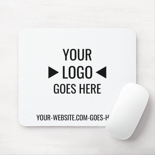 Eenvoudig aangepaste zakelijke Logo Muismat (Met muis)