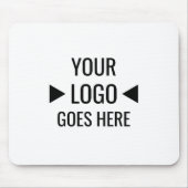 Eenvoudig aangepaste zakelijke Logo Muismat (Voorkant)