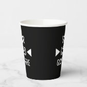 Eenvoudig aangepaste zakelijke Logo Papieren Bekers (Links)
