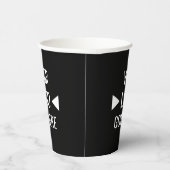 Eenvoudig aangepaste zakelijke Logo Papieren Bekers (Rechts)