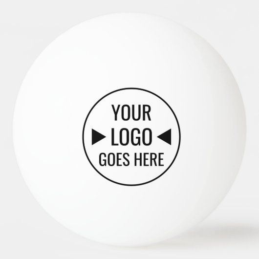 Eenvoudig aangepaste zakelijke Logo Pingpongbal (Voorkant)