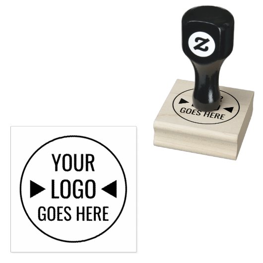 Eenvoudig aangepaste zakelijke Logo Rubberstempel (Gestempeld)