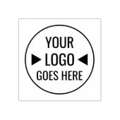 Eenvoudig aangepaste zakelijke Logo Rubberstempel (Afrduk)