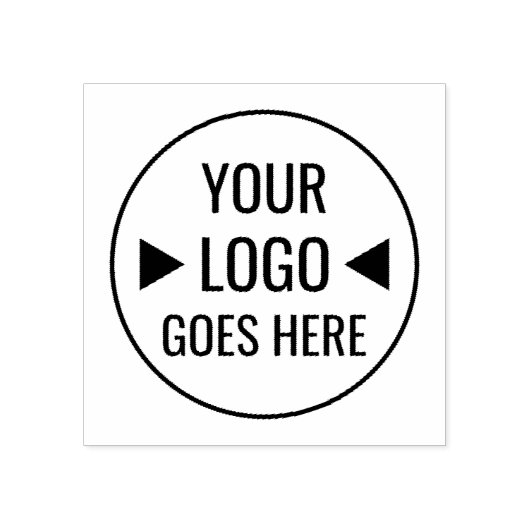 Eenvoudig aangepaste zakelijke Logo Rubberstempel (Afrduk)