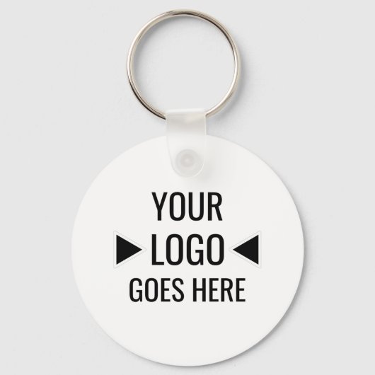 Eenvoudig aangepaste zakelijke Logo Sleutelhanger (Achterkant)