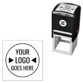 Eenvoudig aangepaste zakelijke Logo Zelfinktende Stempel (In situ)