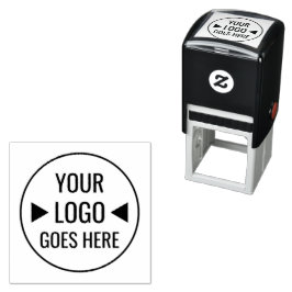 Eenvoudig aangepaste zakelijke Logo Zelfinktende Stempel