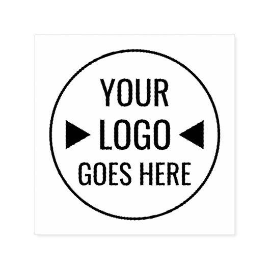 Eenvoudig aangepaste zakelijke Logo Zelfinktende Stempel (Design)