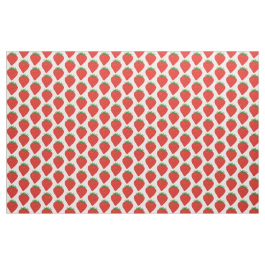 Eenvoudig aardbeienaangepaste kleurstof stof (Yard (91,4 cm))