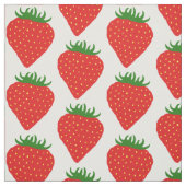 Eenvoudig aardbeienaangepaste kleurstof stof (Swatch)