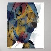 Eenvoudig Abstract modern Print Poster (Voorkant)