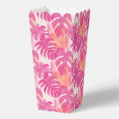 Eenvoudig abstract patroon met bladeren van monste bedankdoosjes (Voorkant)