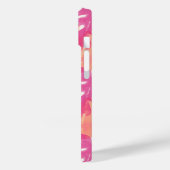 Eenvoudig abstract patroon met bladeren van monste Case-Mate iPhone case (Achterkant / Links)